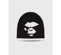 A Bathing Ape MAD FACE KNIT CAP men Beanies black taille: ONE SIZE