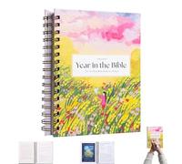 A Beautiful Year In The Bible, A Beautiful Year In The Bible 52 Week Bible Study Plan for Women, Christian Bible Studying Guide Notebook, Guide D'étude Biblique Pour Les Femmes Année Dans La Bible