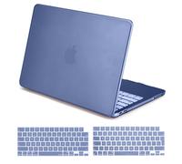 A-BEAUTY Coque Compatible avec MacBook Neo 13 Pouces 2026 (Puce A18 Pro, Modèle A3404), Coque Rigide Ultra-Mince Pochette Mate, Protection de Clavier US & EU, Indigo