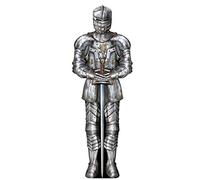 A Beistle Creation 57466 Beistle Jointed Suit of Armor Knight Cut Out Medieval Theme Party Wall Decoration Photo Prop Backdrop Papier, Multicolore