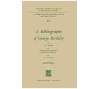 A Bibliography Of George Berkeley