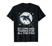 À bientôt et Merci pour Tous Ces Poissons Dolphin Moon Fishing T-Shirt