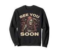 À bientôt Grim Reaper The Angel of Death Soul Collector Sweatshirt