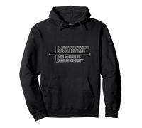 A Blood Donor Saved My Life His Name is Jesus Christ Sweat à Capuche