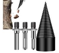 à bois, fendeur de bois en acier - Accessoires amovibles pour noyer chêne, maison, ferme, camping