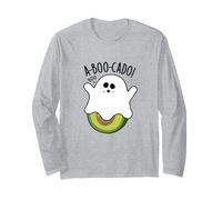 A-Boo-cado Jeu de Mots drôle d'avocat Manche Longue