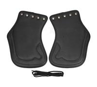 à Boucliers,Bouclier D'échappement de Moto en Cuir,2008 Boucliers Thermiques Classiques,2pcs Moto PU Déflecteur de Chaleur Moteur Chauffage Isolation Coussin Selle Garde