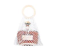 à Bouteille, Mailles incrustées de, Plum White | Pochettes à vin élégantes avec poignée en résine avec, pour bouteille d ' eau fourre-tout pour bouteille