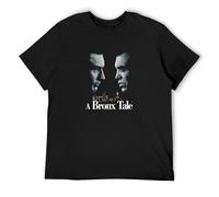 A Bronx Tale De NIRO Gangster Movie T-Shirt Black Mens Tee Unisex Shirt XL