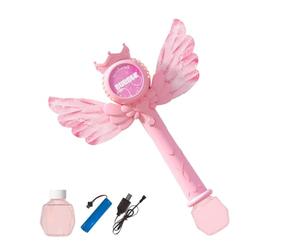 à Bulles | Accessoire de Cosplay Rechargeable | de Princesse Lumineuse | pour Petites Filles de 3 à 8 Ans, d'âge préscolaire, Mascarade, Voyage, Terrain de Jeu, Jardin, fête