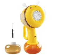 à Bulles Automatique | Jouet à Bulles,Jouet Lumineux Tournant en Forme d'abeille Portable pour Plage Jeu Extérieur Voyager Temps De Jeu Garçon Fille Anniversaire