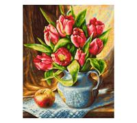 Schipper – Tableau par numéros Bouquet de tulipes 609240796 – 24 x 30 cm