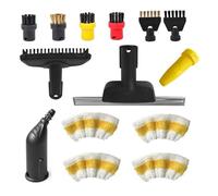 à Buse de Fenêtre, Brosse Ronde, Balai à Vapeur pour Nettoyeur Vapeur pour Karcher SC1 SC2 SC3 SC4 SC5 SC7, Pièces de Rechange