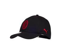 A.C. Milan - Chapeau Ess avec visière, Casquette d'été Classique avec Logo Officiel, pour Enfant, réglable, Noir