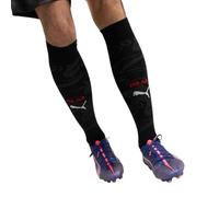 A.C. Milan - Chaussettes Replica Stadio Home, Logo Puma et Milan, Produit officiel, Adulte, Taille 43-46