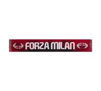 A.C. Milan Écharpe Jacquard Officielle AC Milan, Rouge/Noir, Taille Unique Mixte
