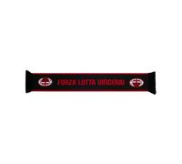 A.C. Milan - Écharpe, silencieux, produit officiel, différents motifs et phrases, Rouge, taille unique