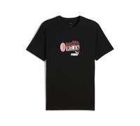 A.C. Milan Ftblnrgy, Adulto décontracté à Manches Courtes, Produit Officiel, T-Shirt de Sport AC Milan, Unisexe, Noir, XS Mixte