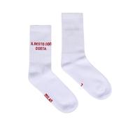 A.C. Milan - Lot de 3 chaussettes avec phrases Milan, Blanc, 39-42