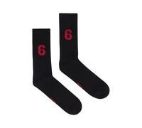 A.C. Milan - Lot de 3 chaussettes avec phrases Milan, Noir, 39-42