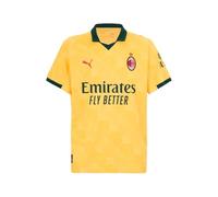 A.C. Milan Maglia Gara Third Saison 2025/2026, T-Shirt de Football, Produit Officiel, Jaune, XXL Mixte