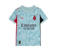 A.C. Milan Maillot de Course pour Gardien d'accueil, Saison 2025/2026, T-Shirt de Football, Produit Officiel, Enfant, 12 Ans
