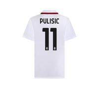A.C. Milan Maillot de Football Stadium Replica Officiel, Pulisic 11, Blanc, M Adult-Unisex