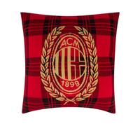 A.C. Milan Oreiller Places, Produit Officiel, Coussin in Polyester, 40x40 cm