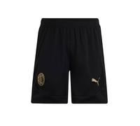 A.C. Milan Pantalonci Training Short d'entraînement Saison 2024/25, Technologie dryCELL, Coupe Classique, Noir, S Mixte