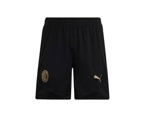 A.C. Milan Pantalonci Training Short d'entraînement Saison 2024/25, Technologie dryCELL, Coupe Classique, Noir, M Mixte