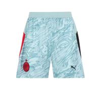A.C. Milan Short de Course pour Gardien d'accueil, Saison 2025/2026, Short de Football, Produit Officiel, Adulte, M