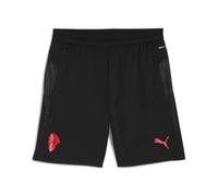 Puma Short d'entraînement AC Milan 2025/26 – Produit officiel, avec poches – Homme Noir XL