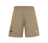 A.C. Milan - Short d'entraînement avec Poches, Short Course d'entraînement, Saison 2025/2026, Produit Officiel, Adulte, Vert, M