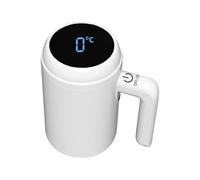 à café auto-agitatrice, mélangeur automatique rechargeable, électrique pour jus de café, lait en poudre, eau, adorable construction en acier inoxydable pour la maison, la cuisine, le burea