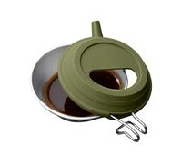 à café réutilisable, bouilloire à thé portable, à boire pliable, à thé authentique, bouilloire à café compacte, chaude pour la cuisine et la randonnée, vaisselle légère et po