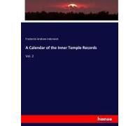 A Calendar Of The Inner Temple Records