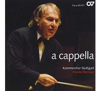 A cappella. Kammerchor Stuttgart, 40e anniversaire. Bernius.