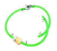 à Carburant pour moto Inline avec Robinet et Tuyau à Carburant(Green)