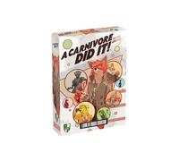 A Carnivore Did It! Jeu de société - Jeu de puzzle coopératif de déduction logique, 2000 étuis à résoudre, à partir de 8 ans, 1 à 5 joueurs, 10 minutes de temps de jeu