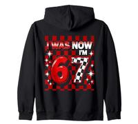 À Carreaux Rouges, J'avais 6 Ans, Maintenant j'en AI 7 Ans. Sweat à Capuche