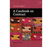 A Casebook On Contract