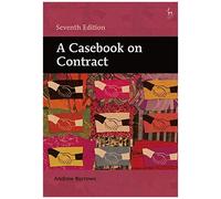 A Casebook On Contract