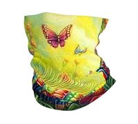 A Caterpillar In A Sunny Garden Foulard imprimé, bandeau, serviette pour homme et femme, masque de sport multifonctionnel