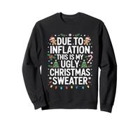 À cause de l'inflation, c'est mon vilain Noël Sweatshirt