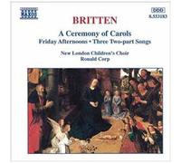 A Ceremony Of Carols, Friday Afternoons, 2 Part-Songs