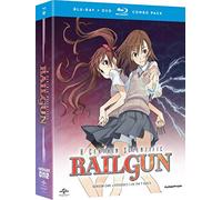 Certain Scientific Railgun: Complete Season 1 (Dvd & Blu-Ray Combo)