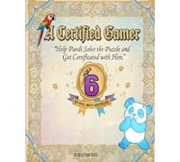 A Certified Gamer: "Help Pandi Solve the puzzle and Get Certificated with Him"