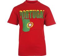 A chacun son Pays T-Shirt Portugal - Football - Taille Enfant garçon 10 Ans