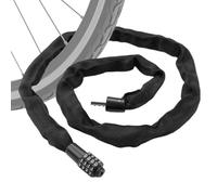 À Chaîne De Vélo Sans Clé - À Combinaison Antivol Robuste De 3,9 Pieds, De Sécurité Réglable Solide Pour Vélos, Motos, Scooters, Portes, Portails, Cyclisme en Plein Air, Voyage