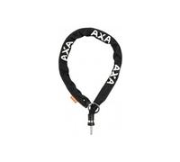 AXA RLC Plus Chaîne d’antivol de cadre, Cadenas vélo, Chaîne plug-in, Extra sécurisé, 100 cm x 5,5 mm, Avec housse en polyester noir